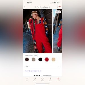 Free People Hit the Slopes salopette